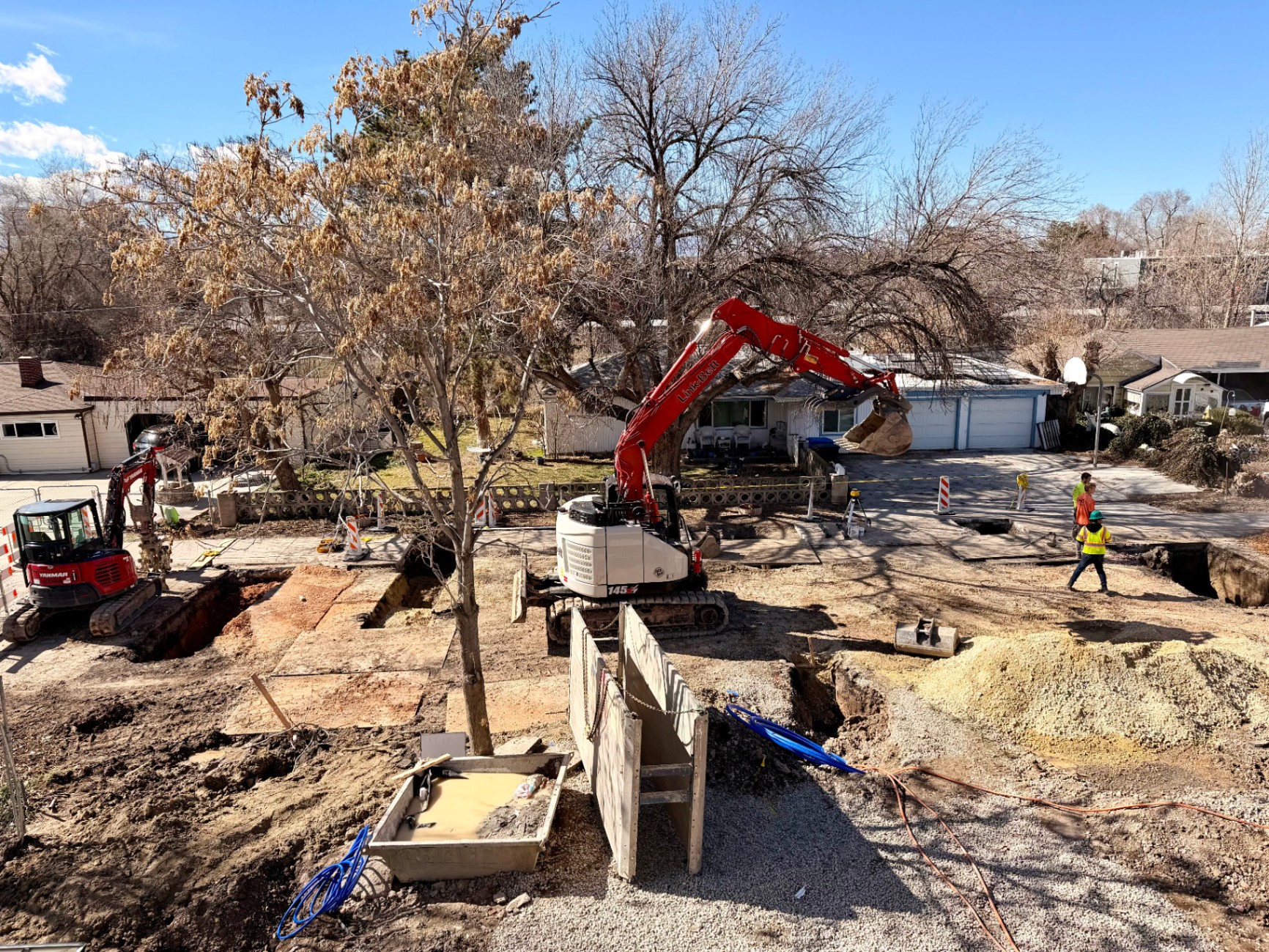 Water Main Tap and Sewer Lateral in Salt Lake County, UT